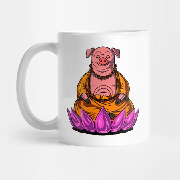 Pig Buddha by underheaven